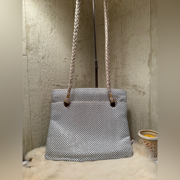 Y&S Handbags Handbags - Y&S Vintage White Chain mail bag